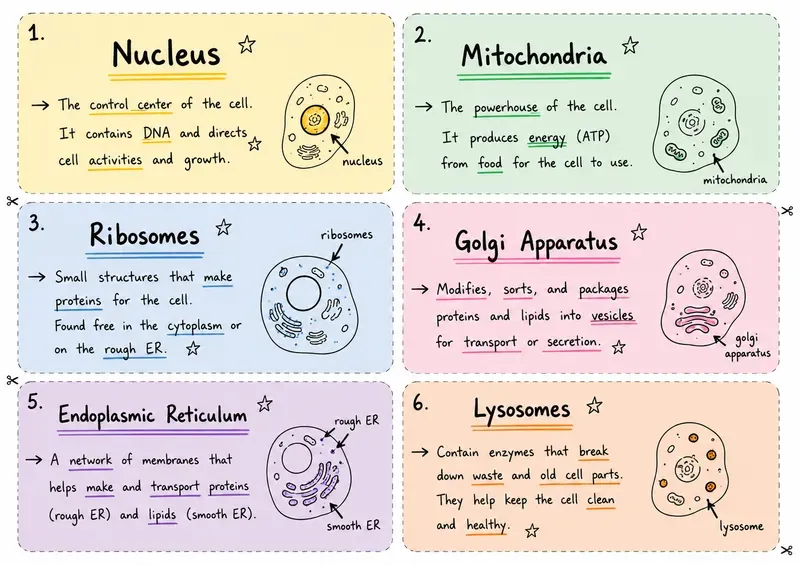 Handwritten Study Flashcard Generator
