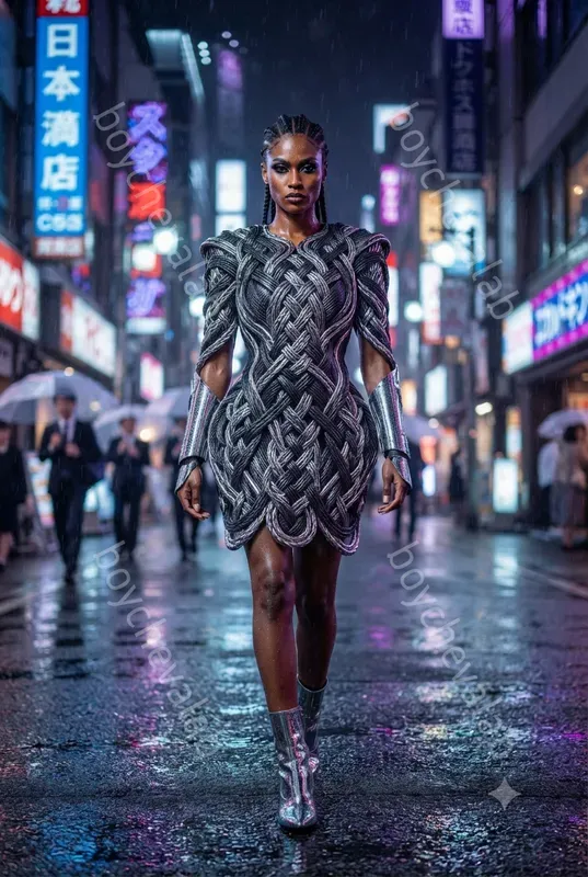 Folklore Meets Future Fashion Art