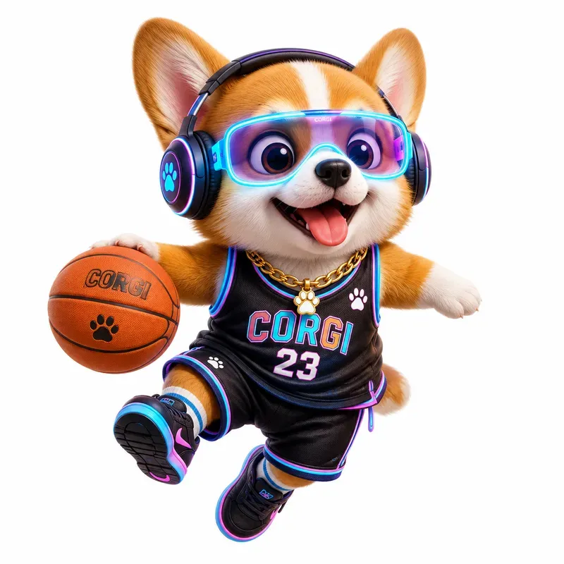 Cute Trendy Animal Sports Mascots