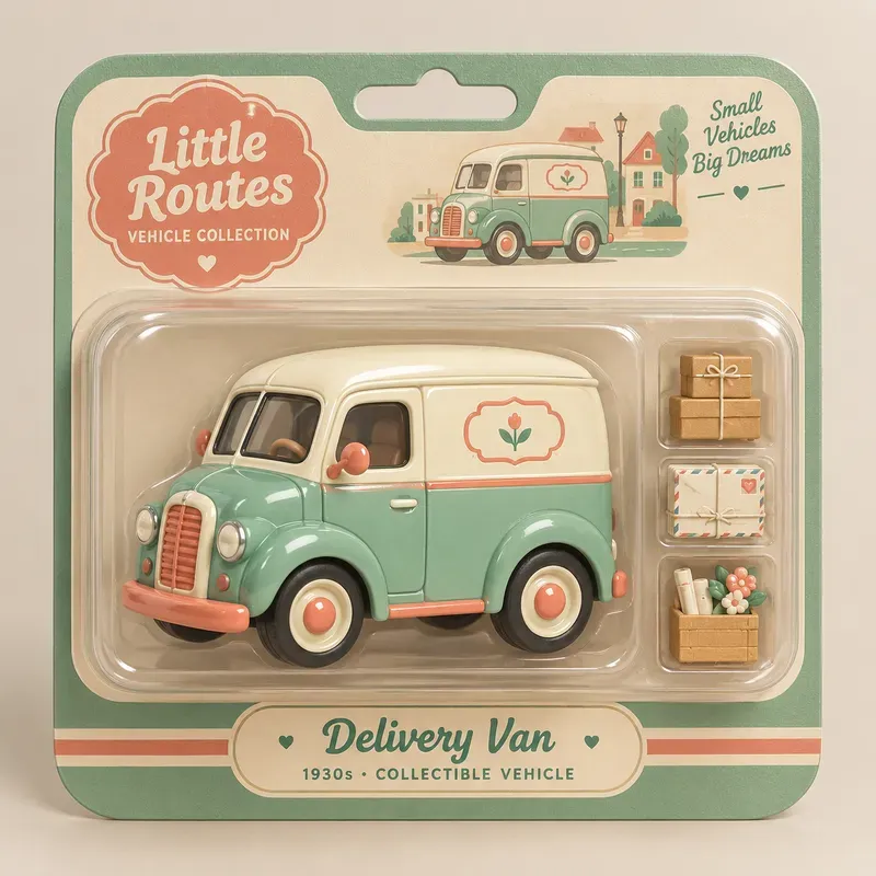 Vintage Wheels 3D Toy Collections
