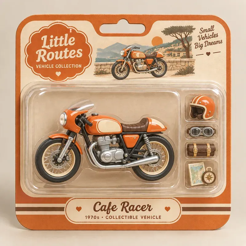 Vintage Wheels 3D Toy Collections