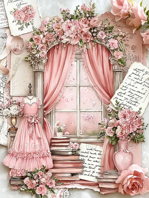 Bridal Blush Junk Journals