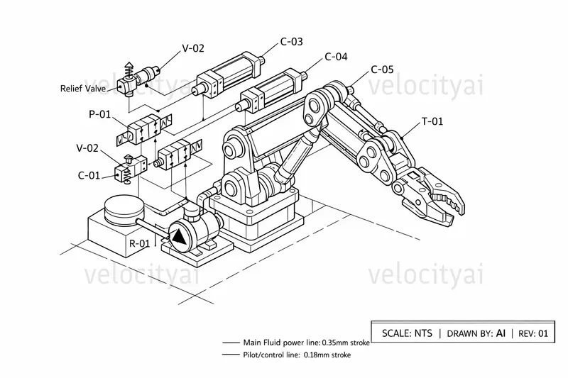 Hydraulic Circuit Schematics Iso 1219 C