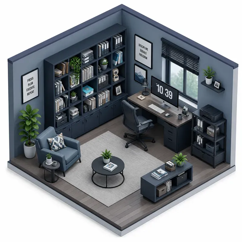 3D Isometric Scene World Generator