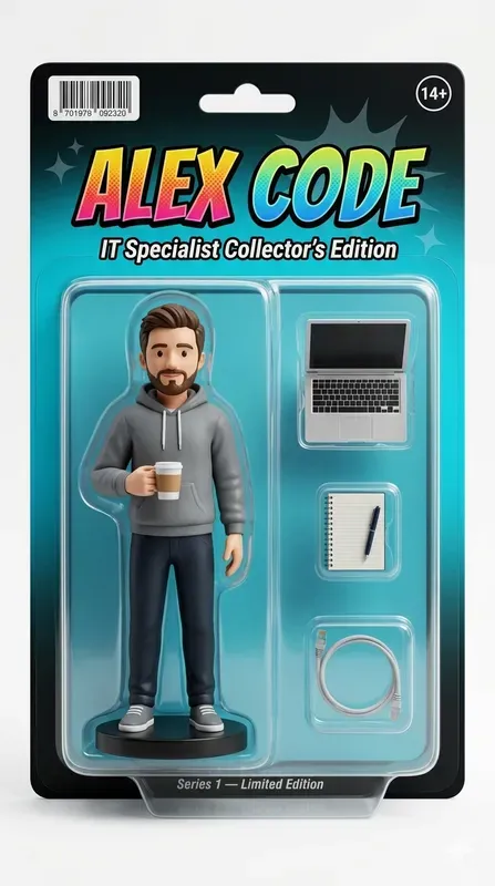 Custom Action Figure Toy Box Generator