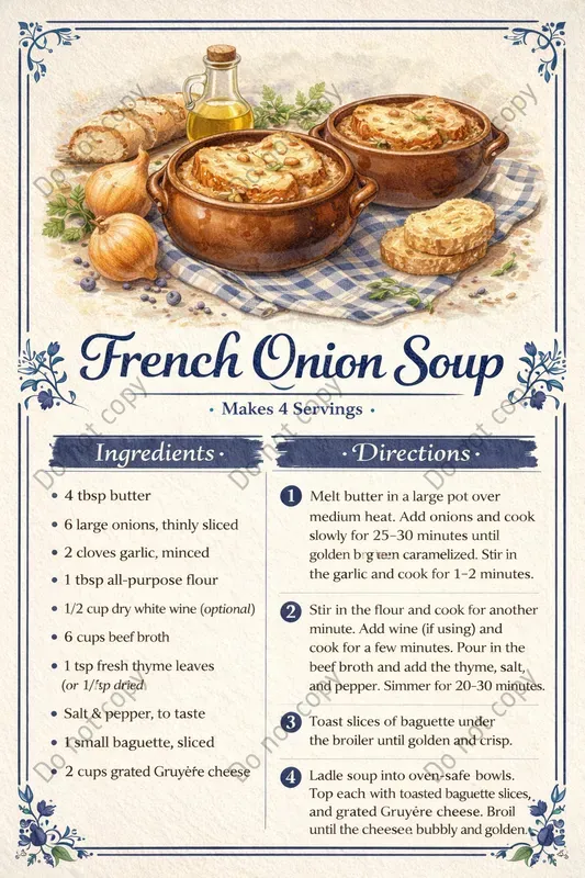Illustrated Recipe Card Generator