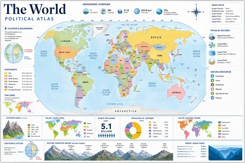 Geography Atlas Generator