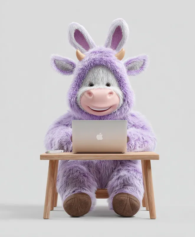 Fluffy Bunnycostumed Typists