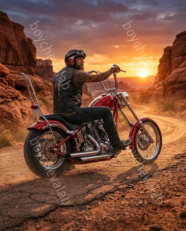 Motorcycle Photo Generator