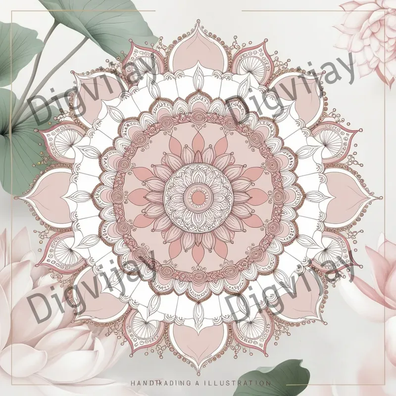 Handmade Creative Mandala Art Designs