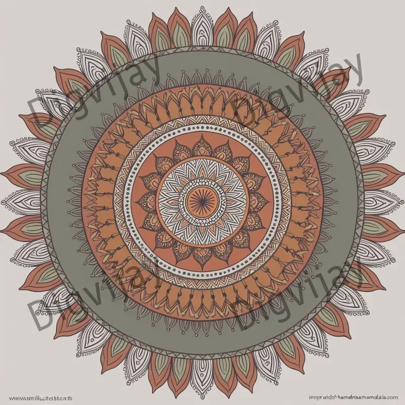 Handmade Creative Mandala Art Designs