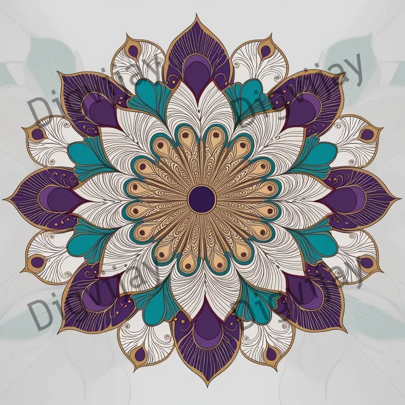 Handmade Creative Mandala Art Designs