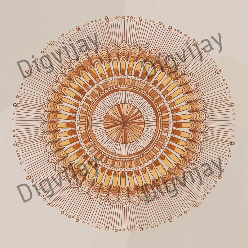 Handmade Creative Mandala Art Designs