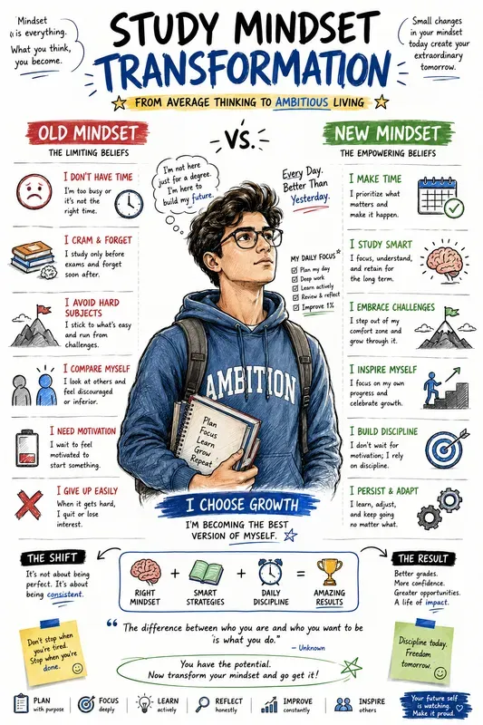 Mindset Shift Infographic Packs