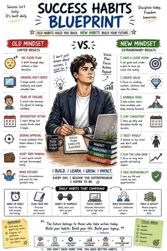 Mindset Shift Infographic Packs