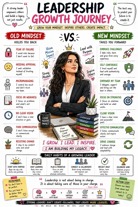 Mindset Shift Infographic Packs