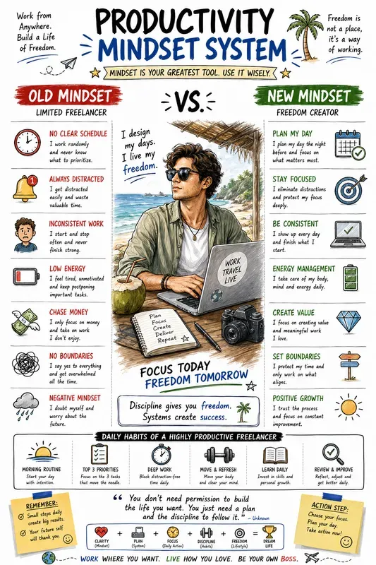 Mindset Shift Infographic Packs