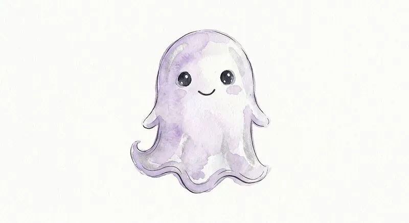 Cute Halloween Watercolor Cliparts