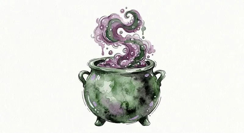 Cute Halloween Watercolor Cliparts