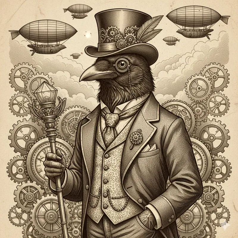 Steampunk Aristocrat Anthropomorphics