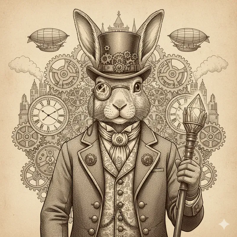 Steampunk Aristocrat Anthropomorphics