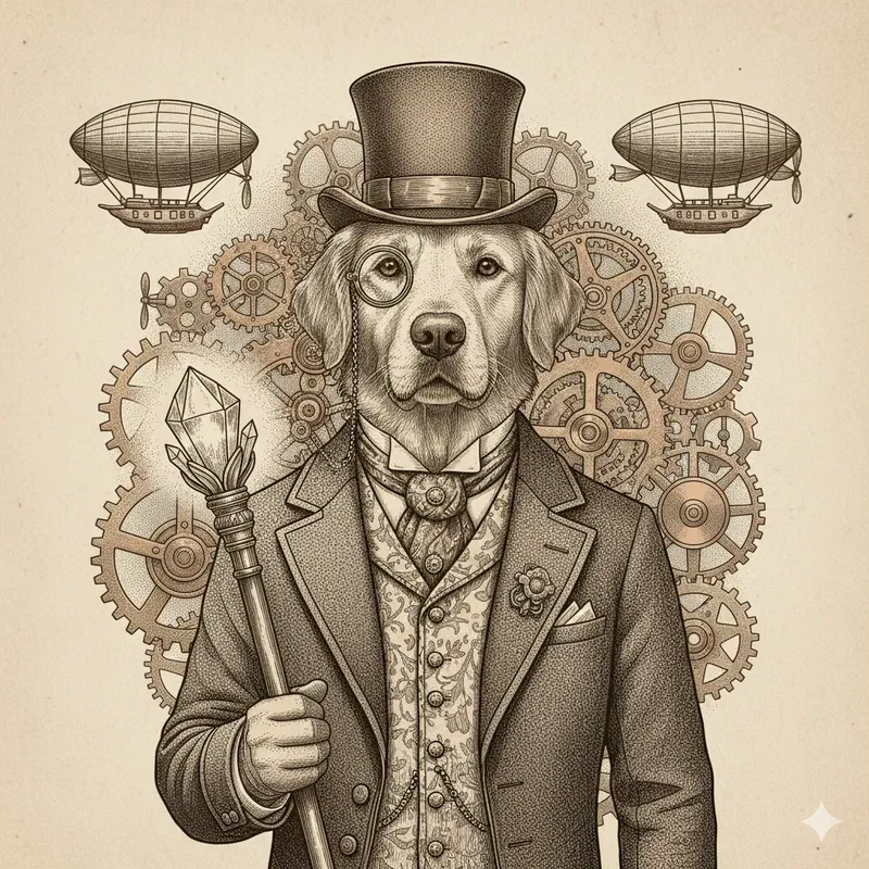 Steampunk Aristocrat Anthropomorphics