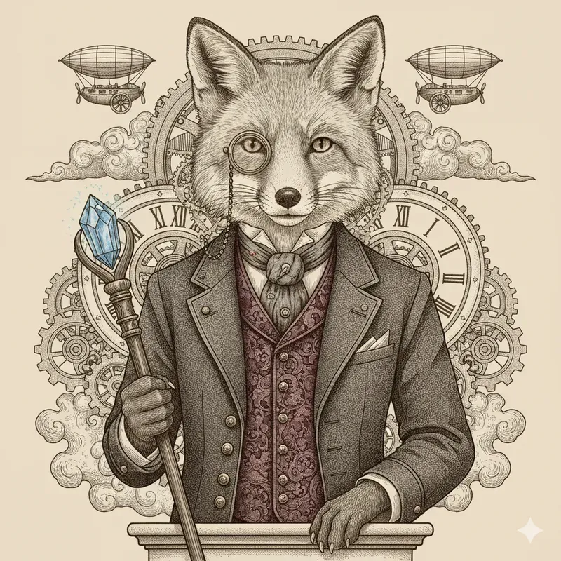 Steampunk Aristocrat Anthropomorphics