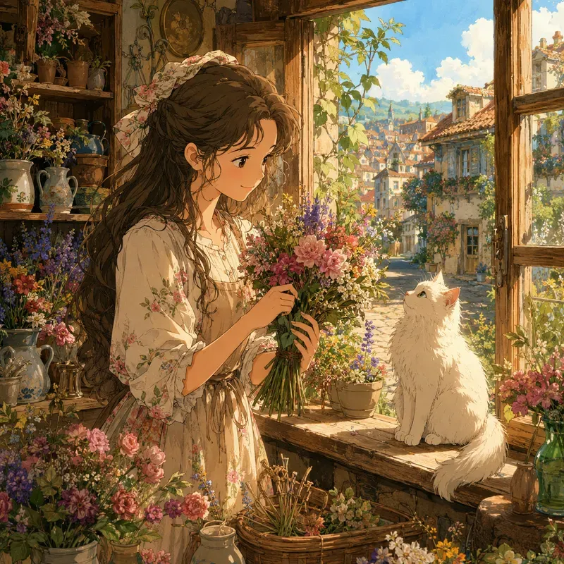 Ghibli Flower Dreams