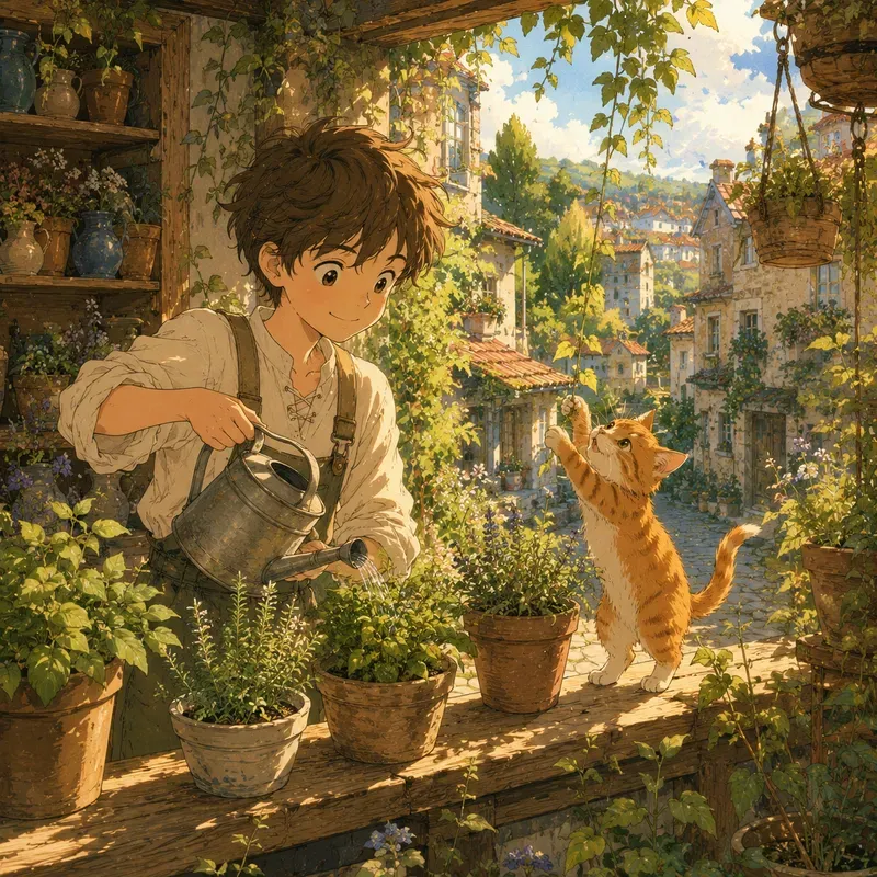 Ghibli Flower Dreams