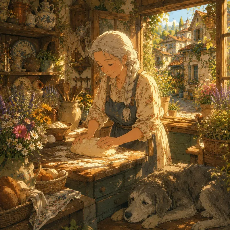 Ghibli Flower Dreams