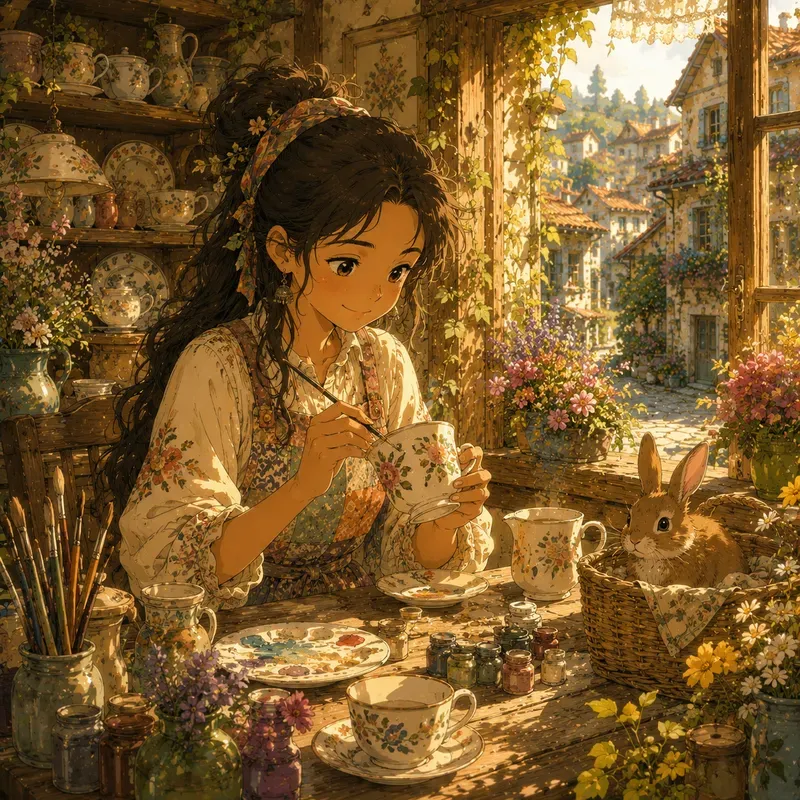Ghibli Flower Dreams