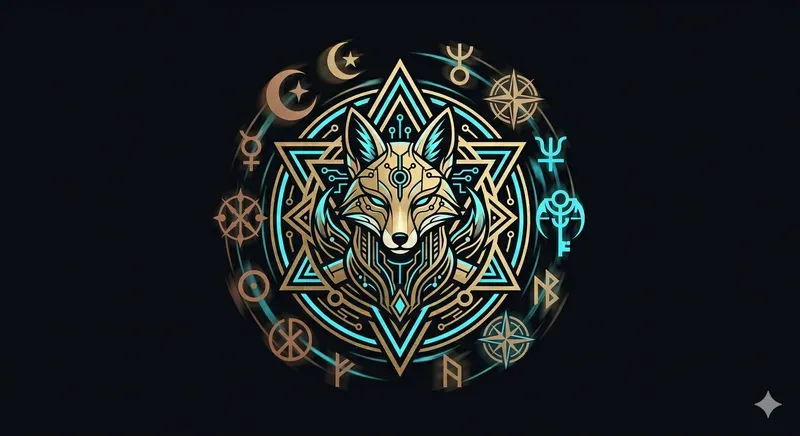 Mystical 2D Dark Sigil Logo Generator