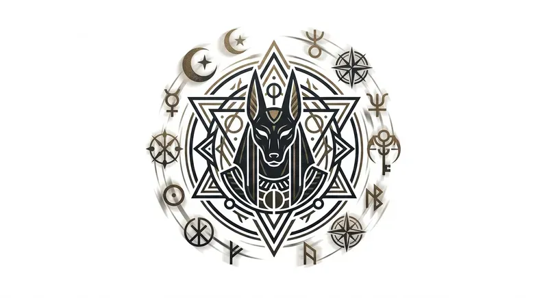 Mystical 2D Dark Sigil Logo Generator