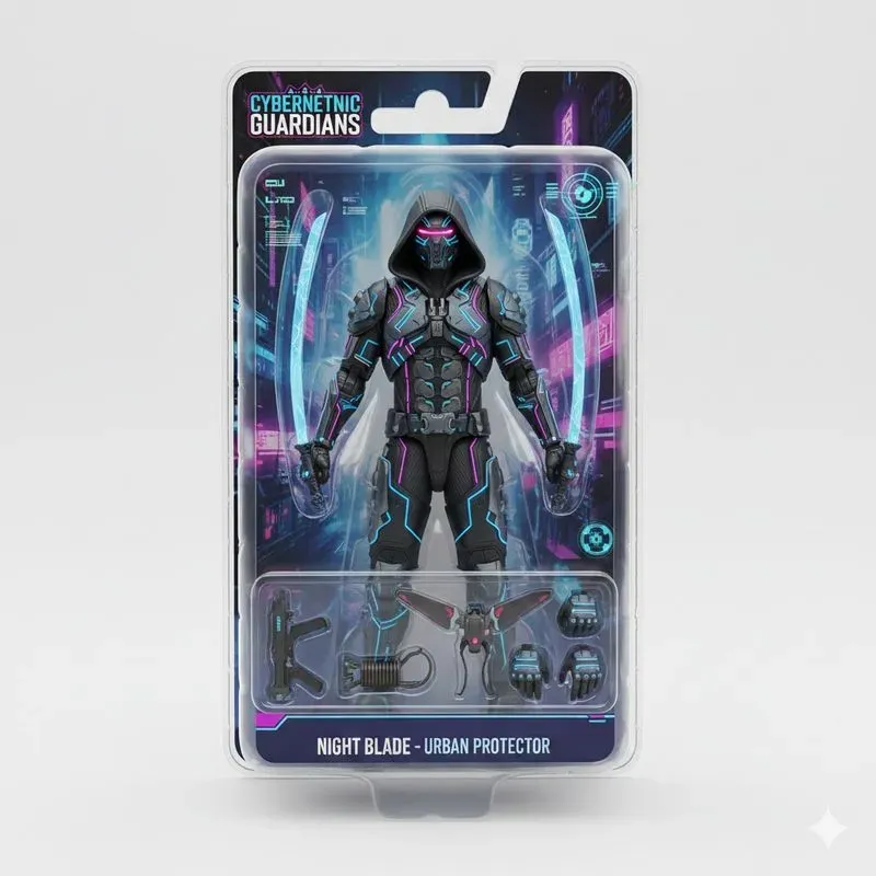 Collectible 3D Toy Action Figures