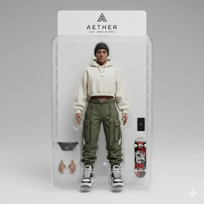 Collectible 3D Toy Action Figures