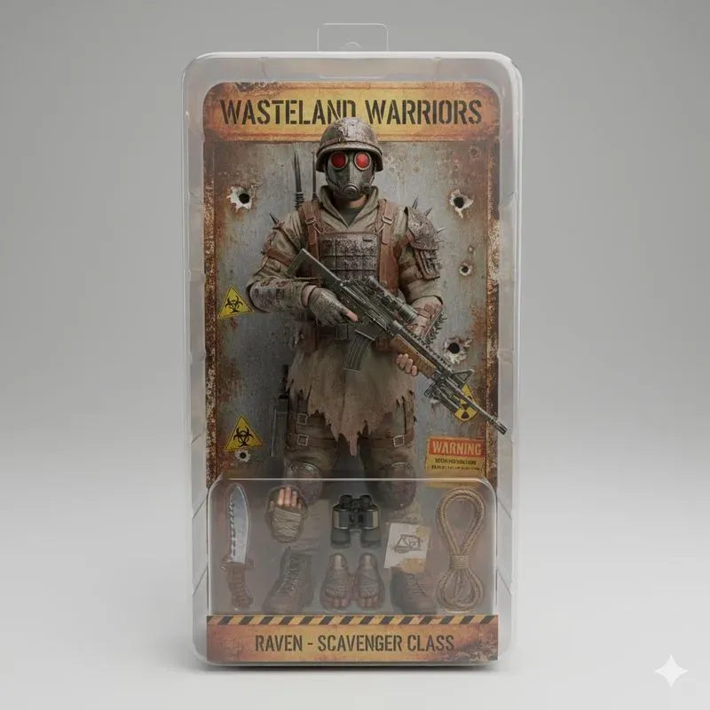 Collectible 3D Toy Action Figures