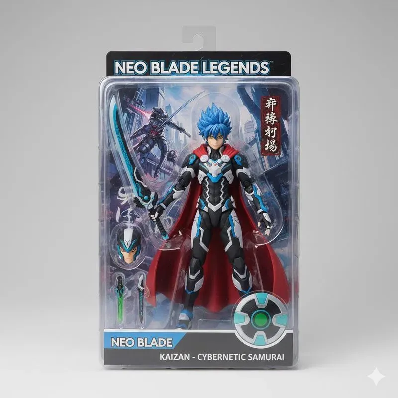 Collectible 3D Toy Action Figures