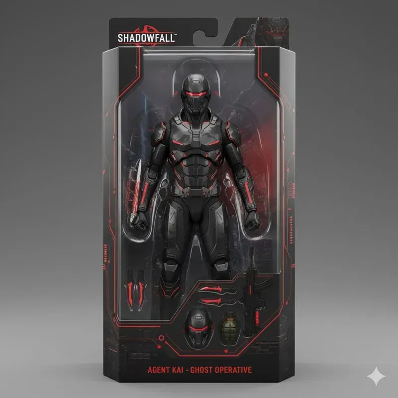 Collectible 3D Toy Action Figures