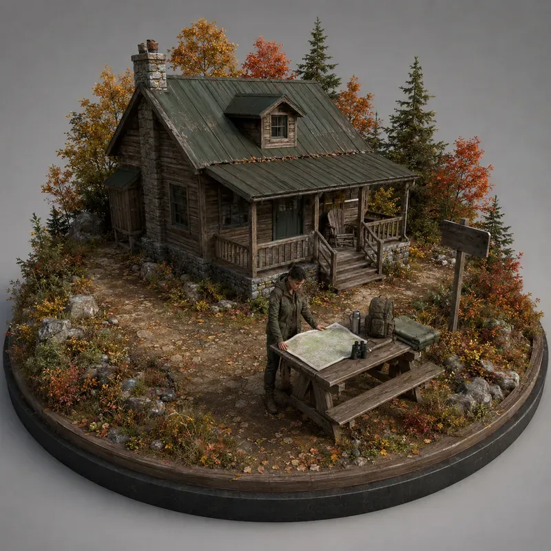 Hyperreal Human Isometric Worlds