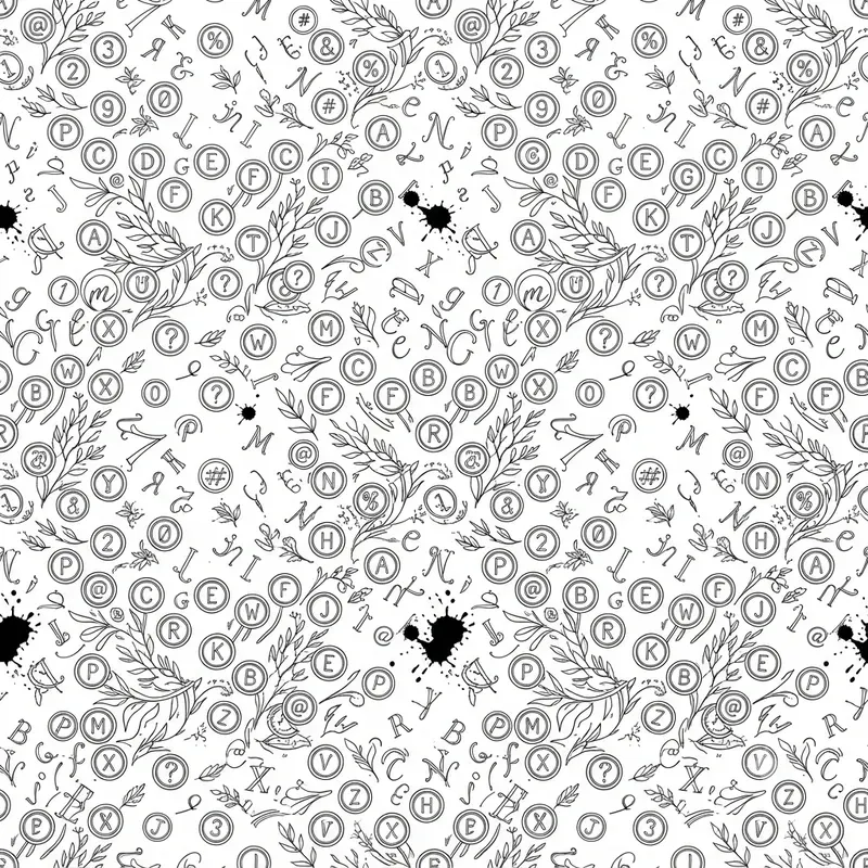 Seamless Pattern Coloring Books