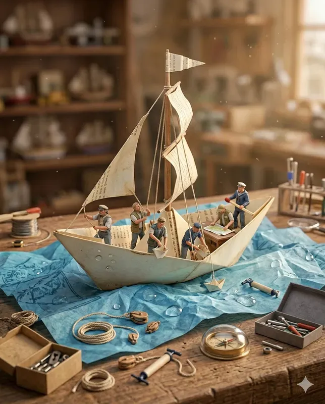 Tiny Macro World Dioramas Miniature Crews