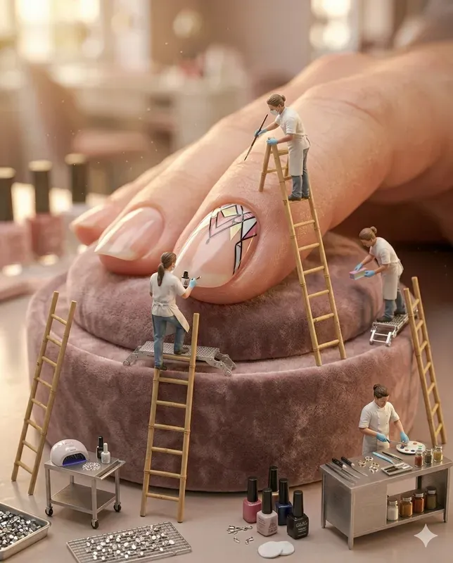 Tiny Macro World Dioramas Miniature Crews