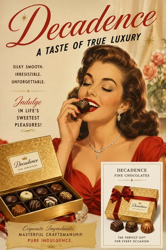 Vintage 1950s Advertising Posters