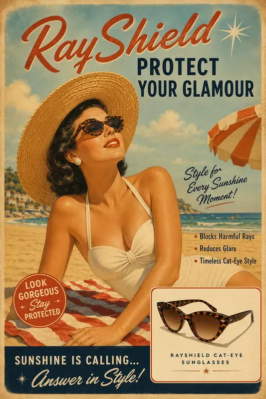 Vintage 1950s Advertising Posters