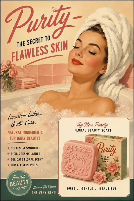Vintage 1950s Advertising Posters