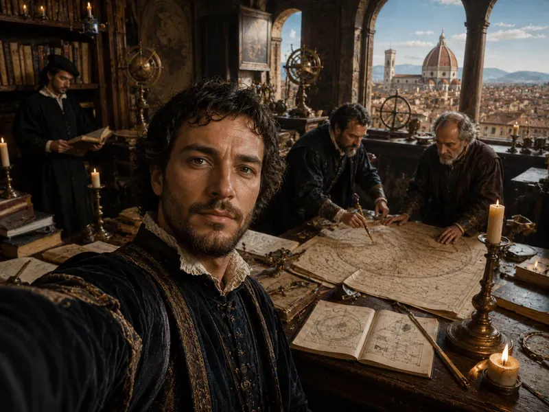 Time Traveler Selfie Generator