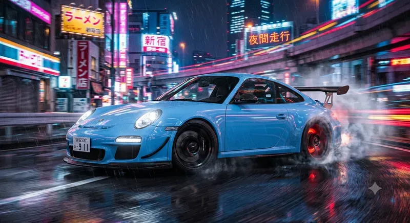 Street Racer Drift Night Scenes Pros