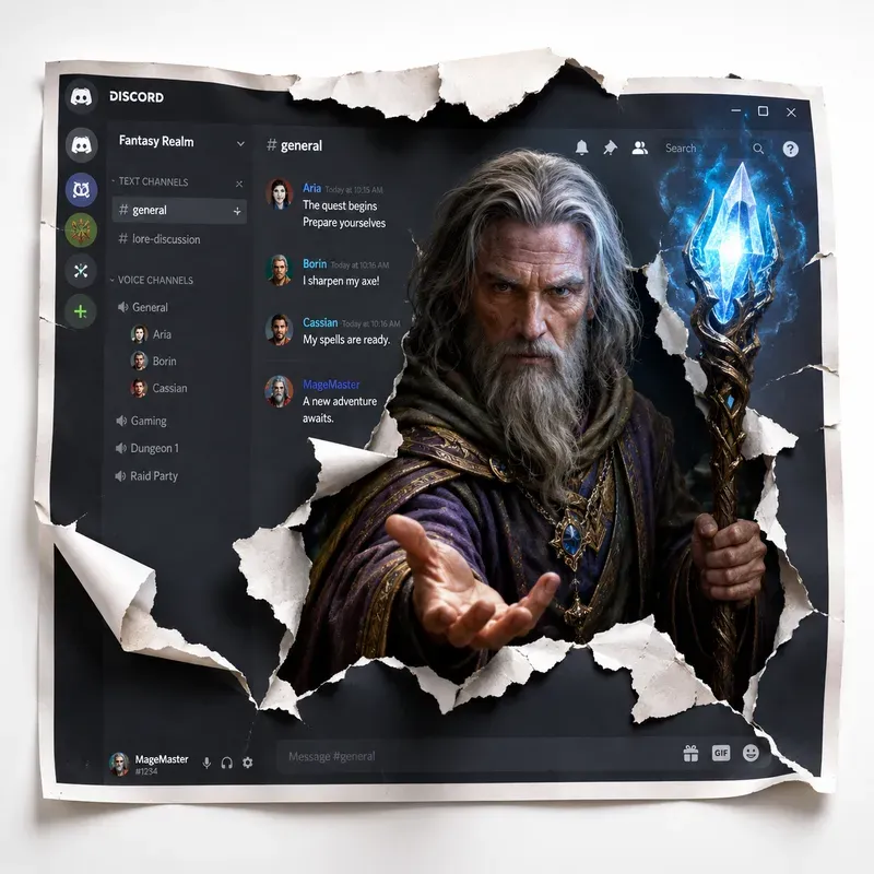 3D Social Media Breakout Portraits