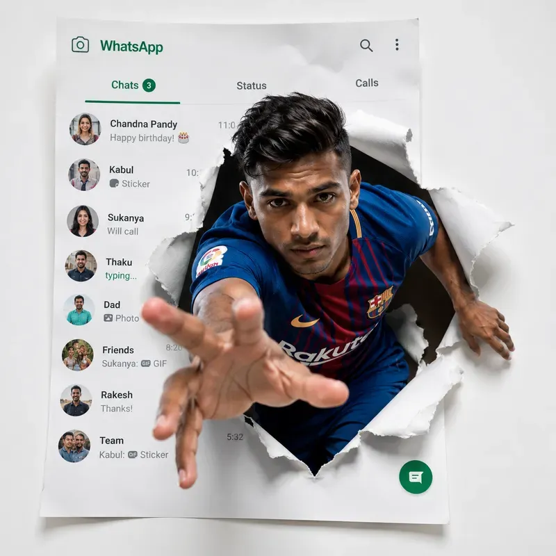 3D Social Media Breakout Portraits