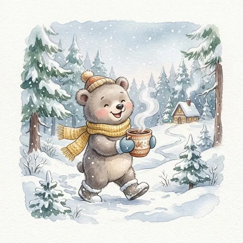 Cute Storybook Animal Illustrations